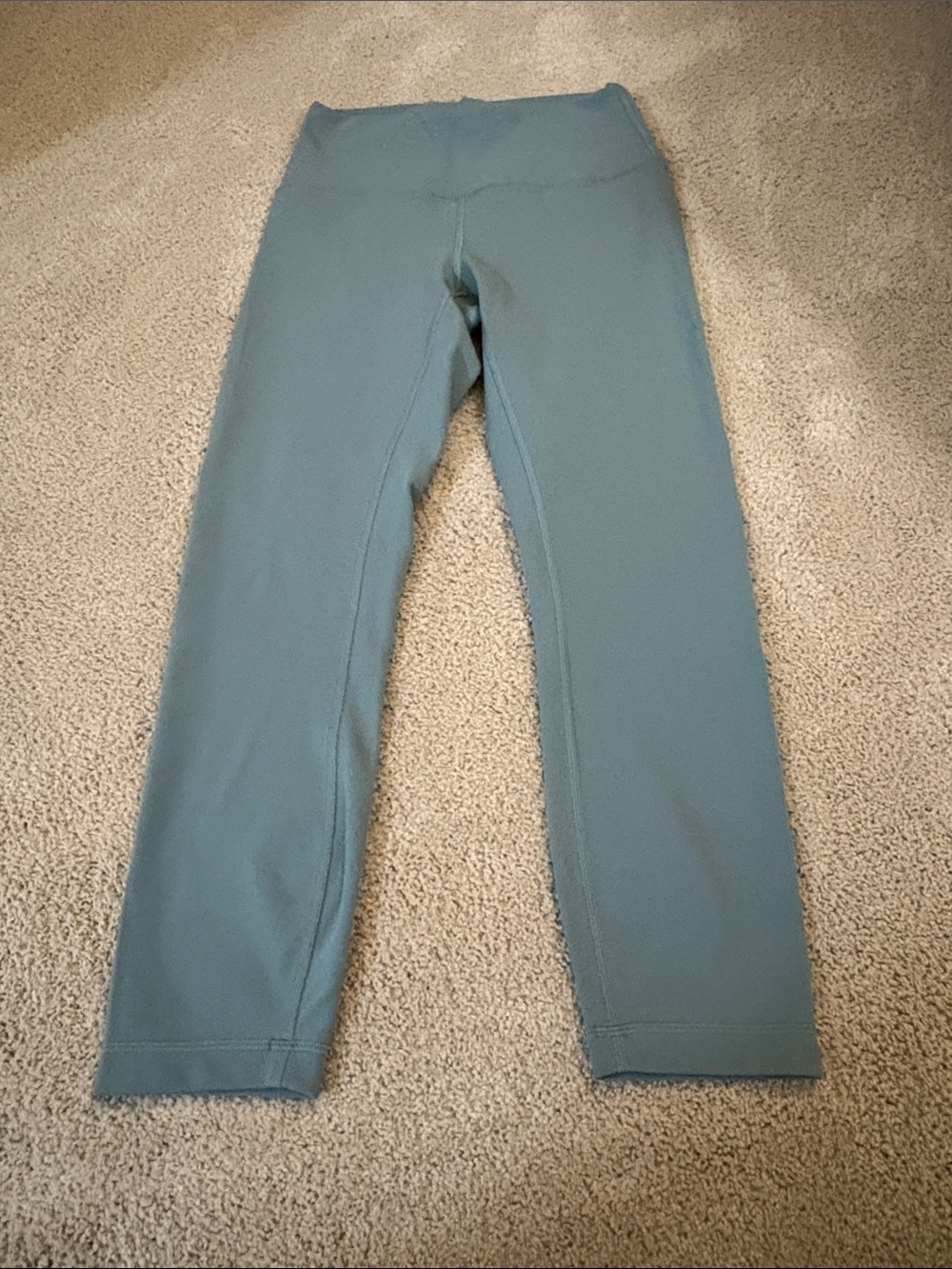 Lululemon Wunder Train size 6 Crater Blue 23’ unseen